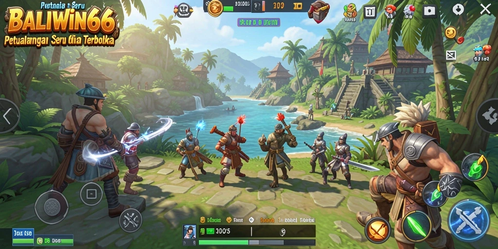 Gameplay seru di dunia terbuka dengan grafis memukau.