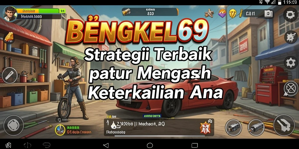 Tampilan gameplay intens BENGKEL69 yang menantang.
