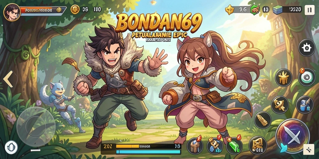 Screenshot BONDAN69 menunjukkan aksi seru dalam dunia anime.