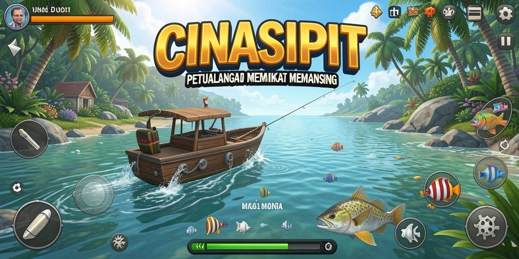 Tangkapan ikan besar di CINASIPIT dengan pemandangan yang menakjubkan.