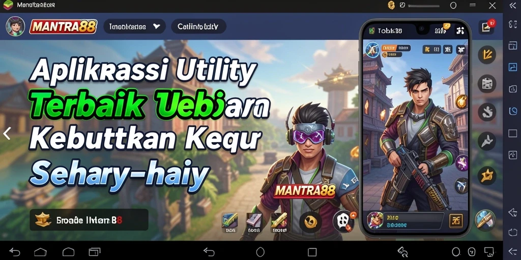 Screenshot utama MANTRA88 menampilkan antarmuka yang intuitif dan fitur canggih.