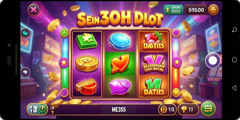 Tampilan gameplay menegangkan dari game Slot ME355 dengan grafis yang memukau.