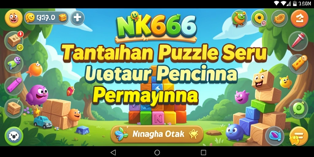 Tampilan gameplay NK666 yang seru dan menantang untuk pemain Puzzle.