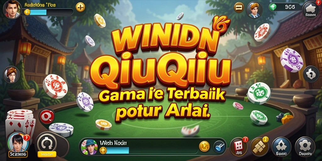 Screenshot gameplay QiuQiu yang seru dan adiktif.