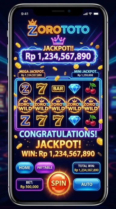Beragam kategori aplikasi yang ditawarkan di zorototo.